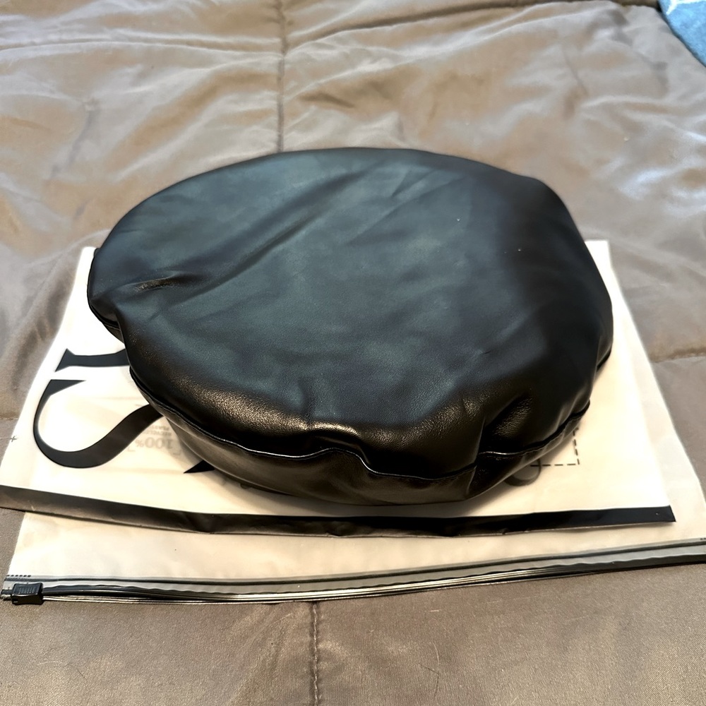 NWOT Faux Leather Beret